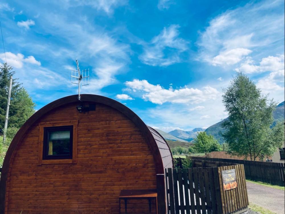 The Fox'S Den, Luxury Cosy Mini Lodge, Highlands North Ballachulish Esterno foto